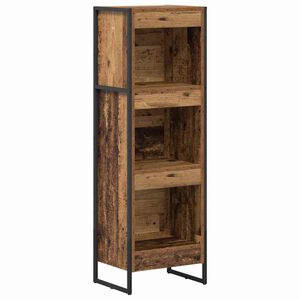 vidaXL B&uuml;cherregal 40 x 30 x 121 cm Holzwerkstoff Altholz