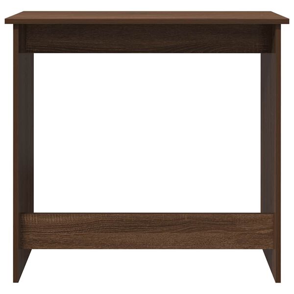 vidaXL Schreibtisch Braun Eichen-Optik 80x40x75 cm Holzwerkstoff