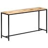 vidaXL Konsolentisch 140 x 35 x 76 cm Massivholz Mango