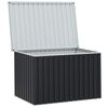 vidaXL Gartenbox Anthrazit 149x99x93 cm