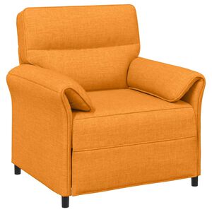 vidaXL Sofa 100% Polyester, Metallrahmen, MDF, Sperrholz