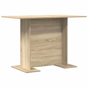 vidaXL Esstisch Sonoma-Eiche 110x60x75 cm Holzwerkstoff