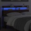 vidaXL Kopfteil mit Regal Braun Eichen-Optik 150 cm Holzwerkstoff