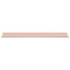 vidaXL Schwebendes Regal 2 pcs Rosa 80 x 18 x 2,5 cm Stahl