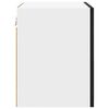 vidaXL H&auml;ngeschrank 2 pcs Schwarze Eiche und Wei&szlig; 40 x 31 x 40 cm
