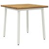 vidaXL Quadratischer Esstisch 70 x 70 x 75 cm Massivholz Akazie