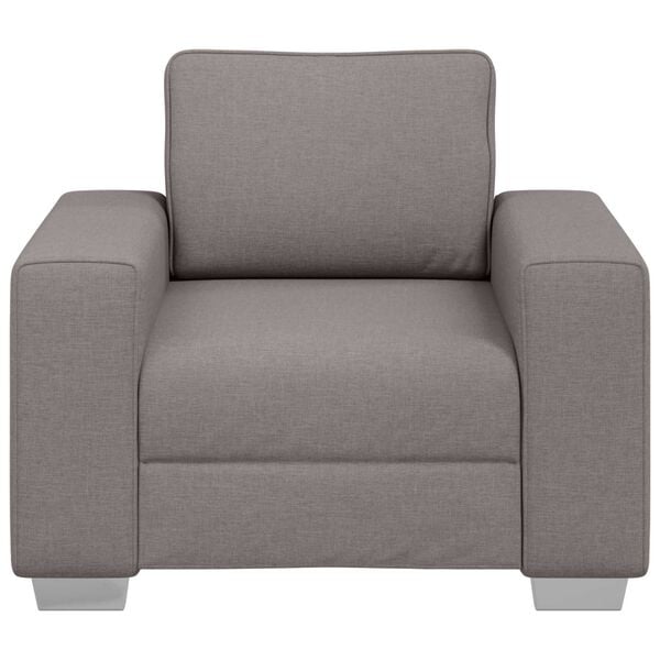 vidaXL Sofa Taupe Gesamtabmessungen: 100 x 80 x 82 cm (B x T x H)