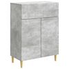 vidaXL Sideboard Betongrau 66 x 34,5 x 90 cm Holzwerkstoff