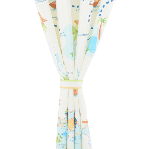 vidaXL Verdunkelungsvorhang Kinderzimmer 2 Stk. Bedruckt 140 x 240 cm