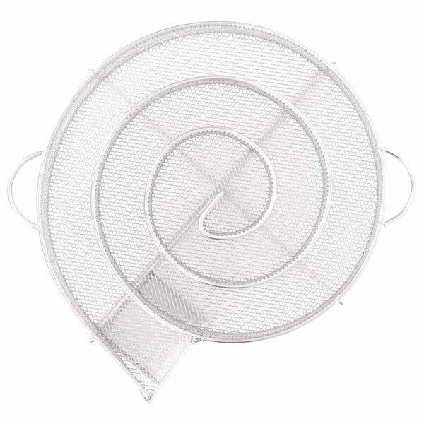 vidaXL Kaltrauchgenerator Rund 19,5 cm Edelstahl