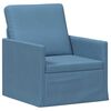 vidaXL Einzelsofa Blau 70 x 81 x 82 cm Cordstoff