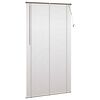 vidaXL Venetianer Jalousie Dunkelbraun mit Muster 213 x 120 cm PVC
