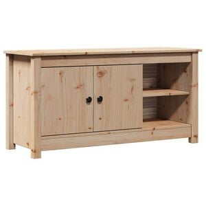 vidaXL TV-Schrank 103x36,5x52 cm Massivholz Kiefer