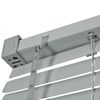 vidaXL Fensterjalousien Aluminium 160x220 cm Silber