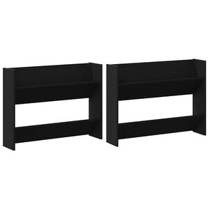 vidaXL Schuhschrank 2 stk. 83 x 18 x 60 cm Holzwerkstoff