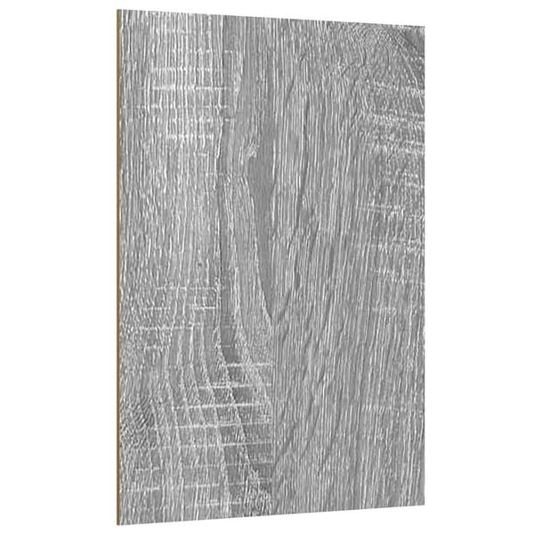 vidaXL Dekoplatten 50 pcs Grau Sonoma 30 x 42 x 0.3 cm Holzwerkstoff