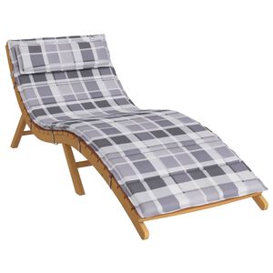 vidaXL Sonnen-Lounger Kissen Oxford-Stoff Mehrfarbig 180 x 60 x 4 cm