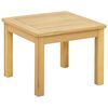 vidaXL Couchtisch Helles Akazienholz 45 x 45 x 36 cm Massivholz Akazie