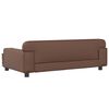 vidaXL Kindersofa Braun 90x53x30 cm Kunstleder