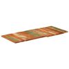 vidaXL Tischplatte Rechteckig 60x140 cm 25-27 mm Altholz Massiv