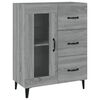 vidaXL Sideboard Grau Sonoma 69,5x34x90 cm Holzwerkstoff
