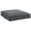vidaXL Kissen Anthrazit 70 x 70 x 12 cm Oxford-Stoff