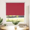 vidaXL Verdunkelungsrollo Rot 95x150 cm Stoffbreite 90,7 cm Polyester