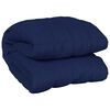 vidaXL Gewichtsdecke Blau 135x200 cm 6 kg Stoff