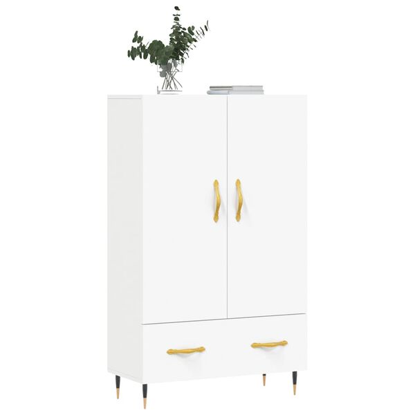 vidaXL Highboard Wei&szlig; 69,5x31x115 cm Holzwerkstoff