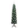 vidaXL Künstlicher Weihnachtsbaum mit 300 LEDs mit Ständer Grün 180 cm