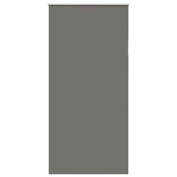 vidaXL Verdunkelungsrollo Grau 110x230cm Stoffbreite 105,7cm Polyester