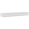 vidaXL Bettschubladen Wei&szlig; 160 x 36,5 x 16,5 cm Holzwerkstoff