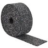 vidaXL Gummi-Granulat-Rolle Schwarz 500 x 10 x 0,6 cm Gummi
