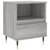 vidaXL Nachttisch Grau Sonoma 40x35x50 cm Holzwerkstoff