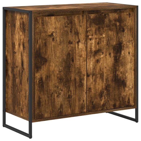 vidaXL Seitenschrank Raucharbe 79 x 36 x 75 cm Holzwerkstoff