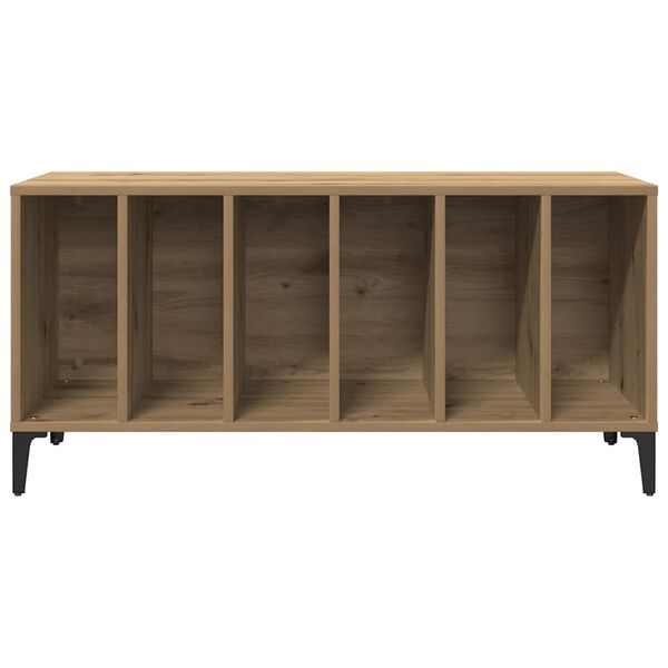 vidaXL Plattenschrank Artisan-Eiche 100x38x48 cm Holzwerkstoff