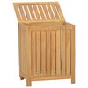 vidaXL W&auml;schebeh&auml;lter 50x35x60 cm Massivholz Teak
