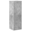 vidaXL Pflanzenst&auml;nder Betongrau 33x33x100 cm Holzwerkstoff