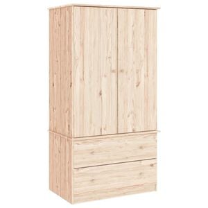 vidaXL Kleiderschrank ALTA 90x55x170 cm Massivholz Kiefer