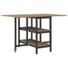 vidaXL Esstisch 122 x 80 x 76,5 cm Holzwerkstoff Artisan-Eiche