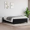vidaXL Taschenfederkernmatratze Mittel Schwarz 140x190x20 cm Stoff