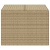 vidaXL Gartentruhe Beige 291L Poly Rattan