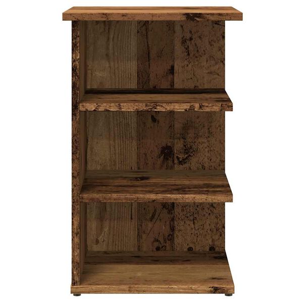 vidaXL Sideboard Altholz-Optik 35x35x55 cm Holzwerkstoff