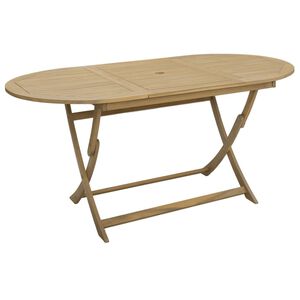 vidaXL Gartentisch Klappbar 160x85x75 cm Massivholz Akazie