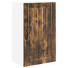 vidaXL Wandschrank LUCCA Ger&auml;ucherte Eiche 50 x 31 x 80 cm