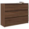 vidaXL Sideboard Braun Eichen-Optik 100x35x76 cm Holzwerkstoff