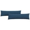 vidaXL Sofakissen 2 Stk. Stoff Blau 145 x 40 cm