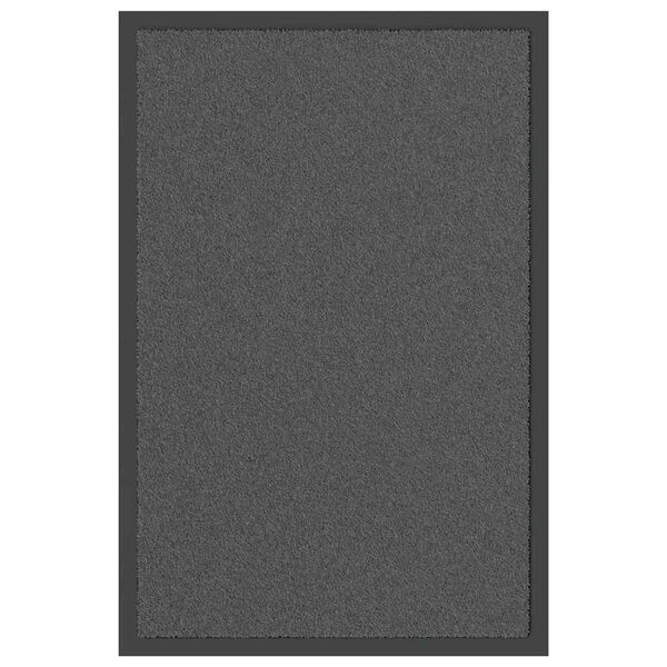 vidaXL Fu&szlig;matte Anthrazit 40x60 cm