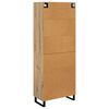 vidaXL Highboard mit Schubladen 2 pcs Artisan-Eiche Holzwerkstoff