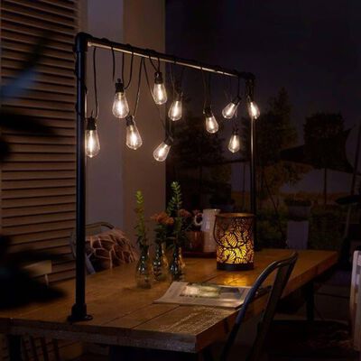 Luxform Garten-Partyleuchten-Set mit 10 LEDs Hawaii